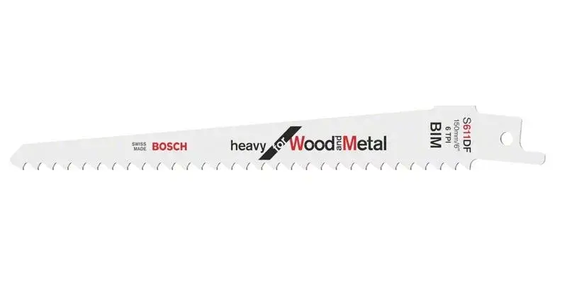Kiárusítás BOSCH 2608656259 Pilový list do pily ocasky 100ks, S 611 DF Heavy Wood and Metal