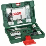 BOSCH 2607017316 41 darabos V-Line fúrókészlet szögletes csavarhúzóval Expressz szállítás