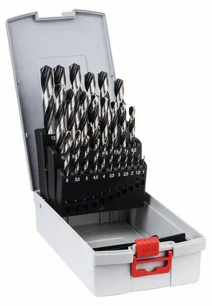 BOSCH 2608577352 Sada vrtáků do kovu HSS PointTeQ, ProBox 1–13 mm, 25 kusů Legjobb ár