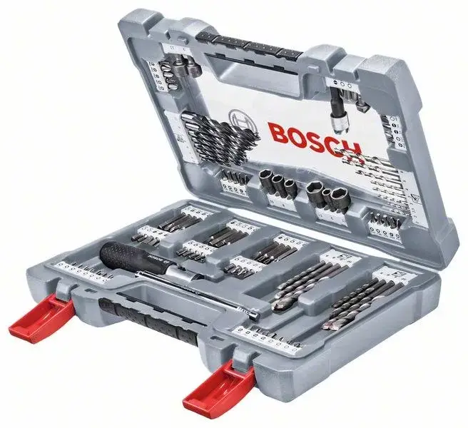 Csak ma BOSCH 2608P00236 105 darabos prémium X-Line fúró- és csavarhúzó készlet