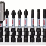 Expressz kézbesítés BOSCH 2608522328 8dílná sada bitů Impact Control 50 mm, PH1;3×PH2;PH3;2×PZ2;PZ3