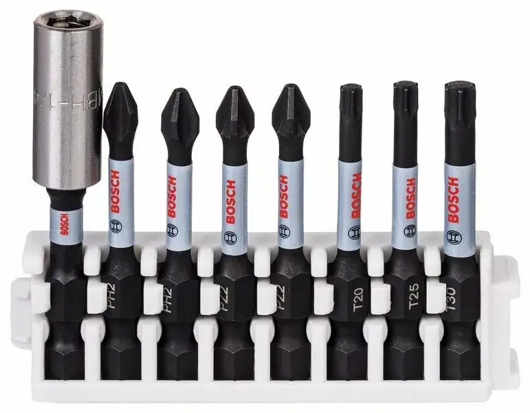 Expressz kézbesítés BOSCH 2608522328 8dílná sada bitů Impact Control 50 mm, PH1;3×PH2;PH3;2×PZ2;PZ3