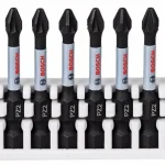 Exkluzív ajánlat BOSCH 2608522331 Sada bitů Impact Control Power Bit, 8 kusů, 8×PZ2