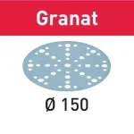 Végkiárusítás FESTOOL 575166 Csiszolópapír STF D150/48 P180 GR/100 Granat