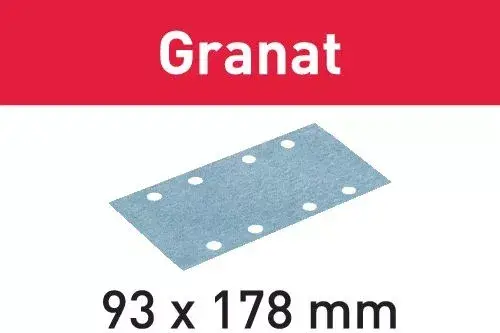 Legnépszerűbb FESTOOL 498936 Csiszolócsíkok STF 93X178 P120 GR/100 Granat