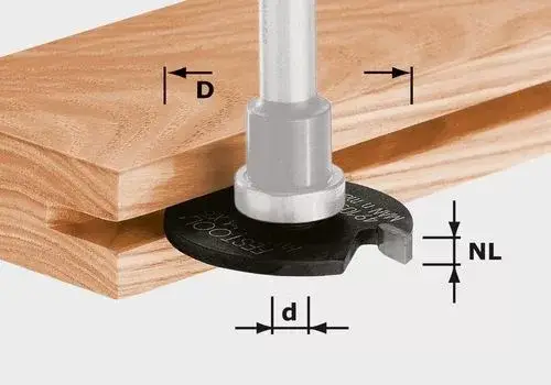 FESTOOL 491060 Tárcsás horonymaró HW D40x5 Bestseller