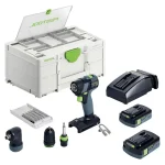 FESTOOL 576896 Akkus fúró-csavarbehajtó TXS 18 C 3,0-Set Újdonság