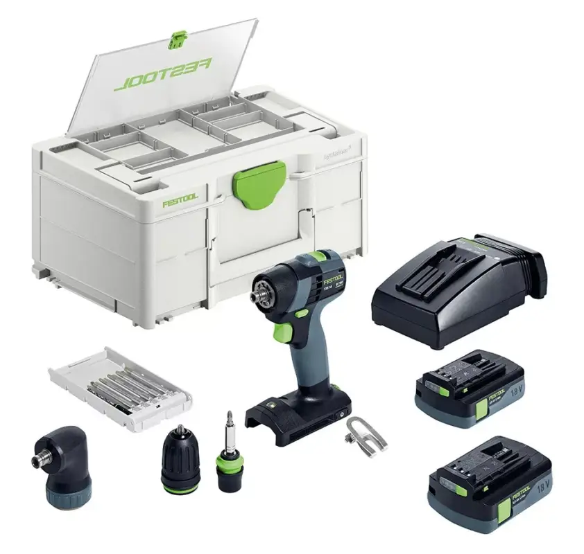 FESTOOL 576896 Akkus fúró-csavarbehajtó TXS 18 C 3,0-Set Újdonság