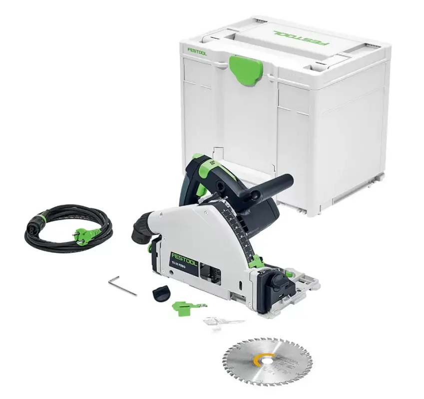 Szuper ajánlat FESTOOL 576703 Merülőfűrész TS 55 FEBQ-Plus