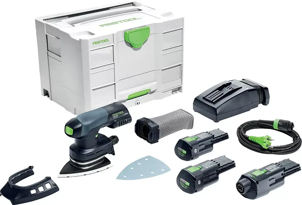 FESTOOL 575703 Akkus deltacsiszoló DTSC 400 Li 3,1 I-Set Biztonságos fizetés