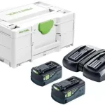 Nézd meg most FESTOOL 577075 Energia-set SYS 18V 2x5,2/TCL 6 DUO