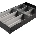 StrongMax evőeszköztartó teljes készlet SZ- 276 mm, 550 mm mélység fekete+tálak Azonnali szállítás