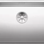 Outlet BLANCO 521578 Mosogató Claron 550-IF selyem fényű nemesacél InFino rúd nélkül