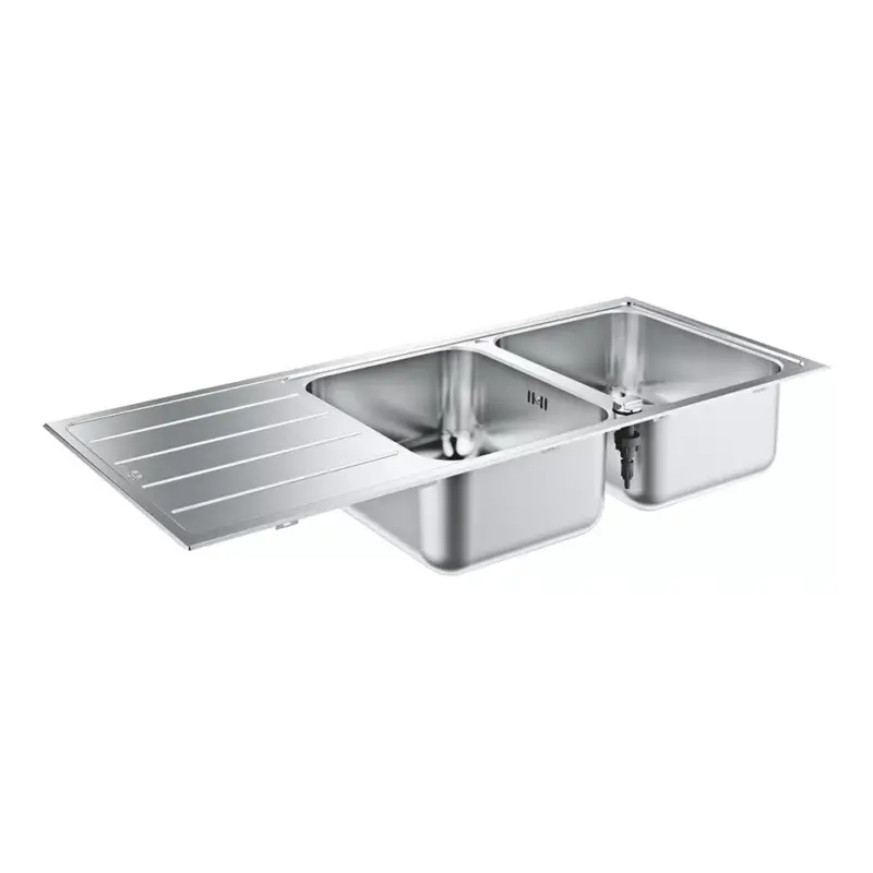 Árcsökkenés GROHE 31588SD1 Mosogató K500 80-S 1160 x 500mm Rozsdamentes acél, csiszolt