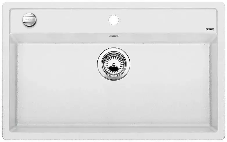 BLANCO 516633 Mosogató Dalago 8 fehér excenterrel Silgranit PuraDur Bestseller