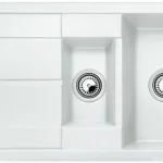 Ajánlat BLANCO 513223 Mosogató Metra 6 S fehér excenter nélkül Silgranit PuraDur