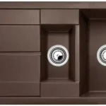 BLANCO 515046 Mosogató Metra 6 S kávé excenter nélkül Silgranit PuraDur Kedvezményes ár