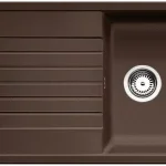 Kedvezményes ár BLANCO 516745 Mosogató Zia 45 SL kávé excenter nélkül Silgranit PuraDur