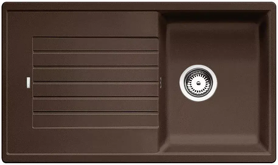 Kedvezményes ár BLANCO 516745 Mosogató Zia 45 SL kávé excenter nélkül Silgranit PuraDur