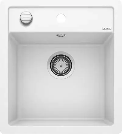 BLANCO 517169 Mosogató Dalago 45-f fehér excenterrel Silgranit PuraDur Azonnal elérhető