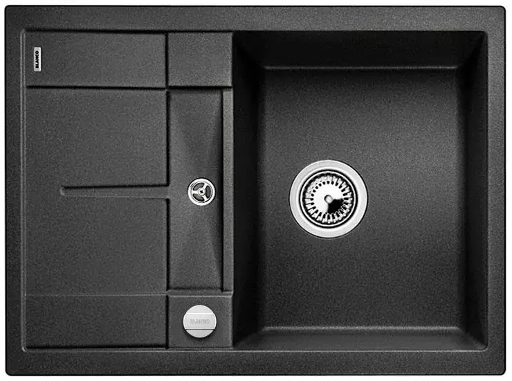 BLANCO 519572 Mosogató Metra 45 S Compact antracit excenterrel Silgranit PuraDur Szuper ajánlat