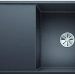 Kedvezmény BLANCO 523226 Mosogató Axia III 5 S-F szürke szikla InFino excenterrel silgránit