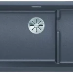 BLANCO 523453 Mosogató Subline 700-U Level szürke szikla InFino manuál silgránit Szuper akció