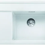 Rendeld meg most BLANCO 523778 Mosogató Zenar XL 6S Compact fehér InFino excenterrel Silgranit
