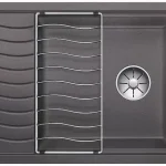 BLANCO 524845 mosogató ELON XL 6 S szürke kő SILGRANIT® PuraDur®, excenter nélkü Prémium