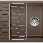 Biztonságos vásárlás BLANCO 524853 Mosogató ELON XL 6 S kávé SILGRANIT® excenter nélkül, kiegészítőkk