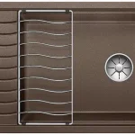 BLANCO 524879 Mosogató ELON XL 8 S kávé SILGRANIT® PuraDur® Kiárusítás