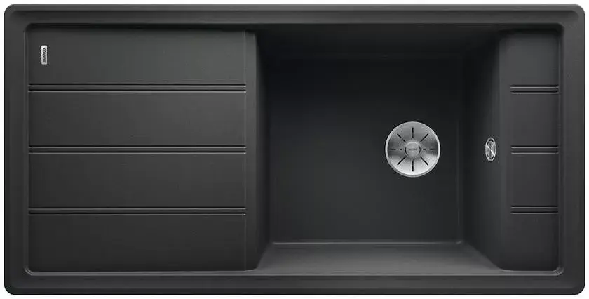BLANCO 525896 mosogató FARON XL 6 S fekete SILGRANIT® PuraDur® InFino excenteres Akciós ár