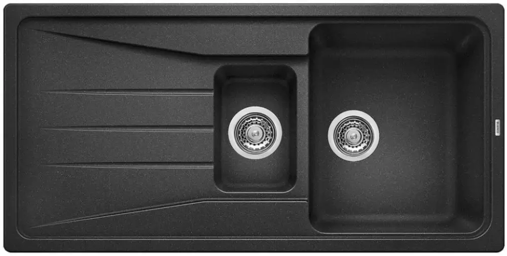 BLANCO 525975 mosogató SONA 6 S fekete SILGRANIT® PuraDur® excenter nélkül Árengedmény