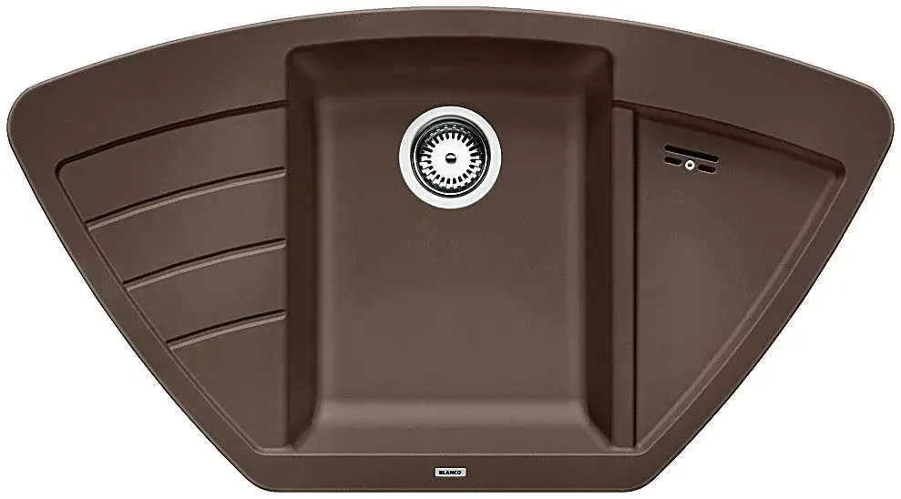 BLANCO 515074 Mosogató Zia 9 E kávé SILGRANIT® PuraDur® excenter nélkül Utolsó esély