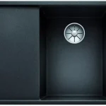 BLANCO 525850 mosogató AXIA III 6 S fekete SILGRANIT®PuraDur® InFino excenterrel Nézd meg most
