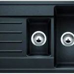 Árengedmény BLANCO 526086 mosogató LEGRA 6 S fekete SILGRANIT®excenter nélkül