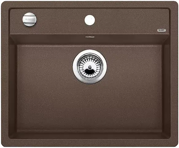 BLANCO 515095 Mosogató Dalago 6-F kávé excentrikus Silgranite PuraDur mosogatóva Szuper ajánlat