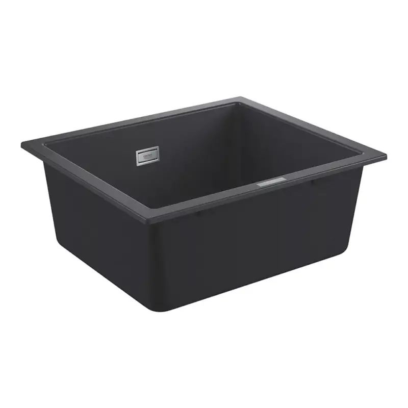 Szuper akció GROHE 31654AP0 Mosogató K700 60-C 533 x 457mm gránit fekete