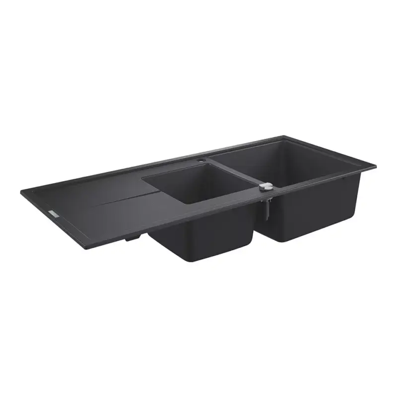 GROHE 31643AP0 Mosogató K400 80-C 1160 x 500mm gránit fekete Legnépszerűbb