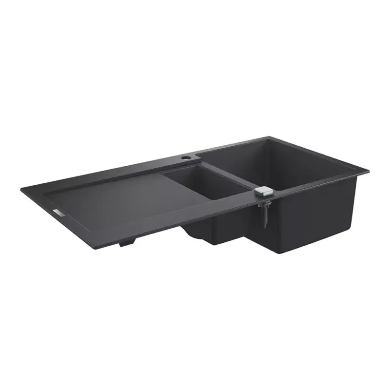 Azonnali szállítás GROHE 31646AP0 Mosogató K500 60-C 1000 x 500mm gránit fekete