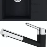 Korlátozott ajánlat FRANKE Set G215MČ CNG 611-62 TL/2 matná černá + FC 3055.901