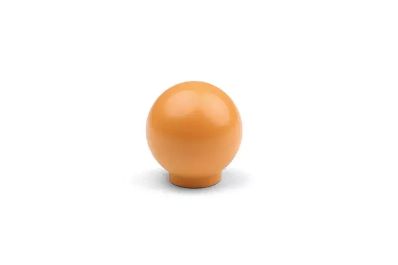 TULIP Gomb Bala bükk narancssárga + csavar Olcsó