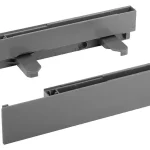 StrongMax 16/18 üvegfront tartó belső fiókhoz 185 mm-es, sötétszürkeszínben Ajánlat