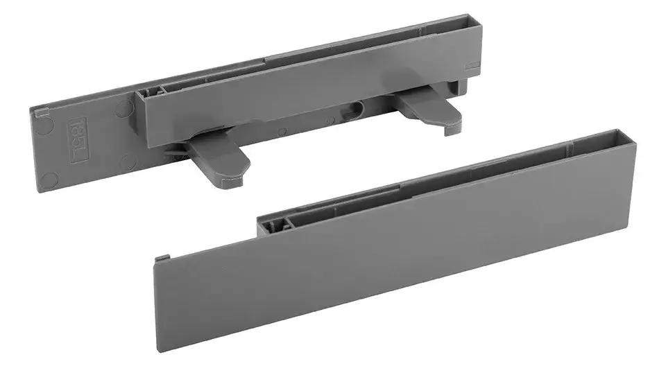 StrongMax 16/18 üvegfront tartó belső fiókhoz 185 mm-es, sötétszürkeszínben Ajánlat