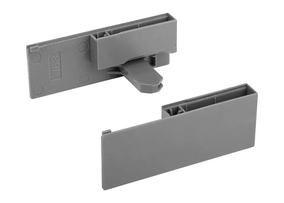 StrongMax 16/18 üvegfront tartó belső fiókhoz 89 mm-es,sötétszürke Árcsökkenés
