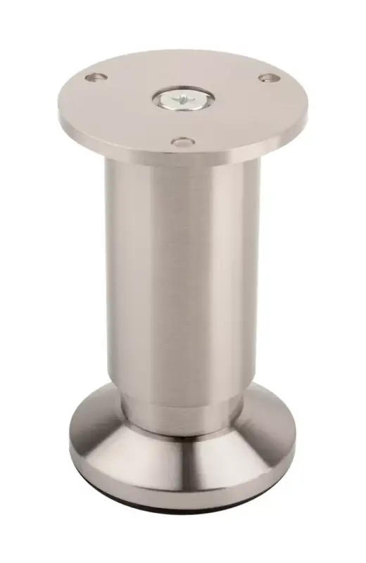Kedvezmény StrongLegs bútor láb FA005, 120Rmm, nemesacél imitáció