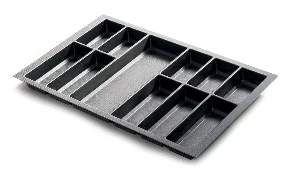 Evőeszköztartó Classico Kristall SoftTouch fekete StrongBox-hoz 80 (704 x 474m) Újdonság