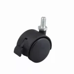 StrongCastors Kerék 40 mm csap M8 x 15 fék fekete Árcsökkenés