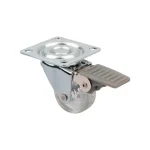 StrongCastors Kerék TOP-E, átm. 35 mm, átlátszó, fékkel Legnépszerűbb