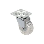 StrongCastors Kerék TOP-E, átm. 50 mm, átlátszó, fék nélkül Árengedmény